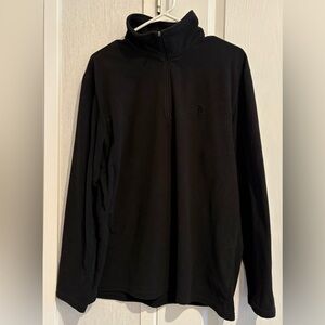The North Face Men's Black Quarter Zip-Up Fleece